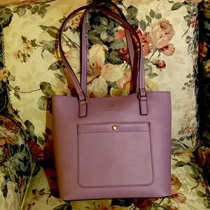 Nanette Lenore Lilac Satchel / Tote NWOT
